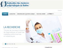 Tablet Screenshot of ameq.qc.ca